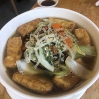 Vegan pho  at Saigon Chill in Auckland