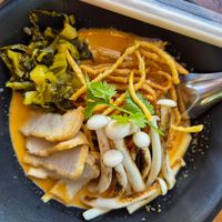 Khao Soi at khao Soi Luke Jan in Nan