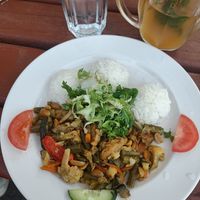 Kung pao at Laibon in Cesky Krumlov