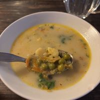 Daily soup   at Laibon in Cesky Krumlov