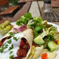 Burrito at Laibon in Cesky Krumlov