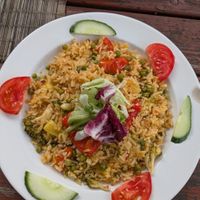 nasi goreng at Laibon in Cesky Krumlov
