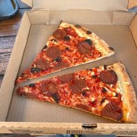 dr pepperoni vegan at Black Magic Pizza in Orlando