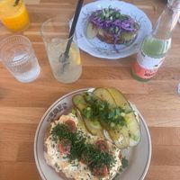 Veggie & vegan sandwich options at przesada in Krakow