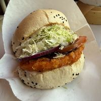 Veganes Chicken  at KYO Burger in Dusseldorf