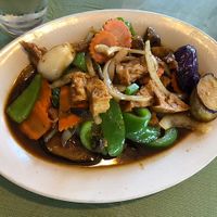 Eggplant stir fry  at Thai Phooket  II in Goodlettsville