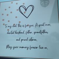 To her Dad ❤️  at Louie Beans Coffee Co in Ruskin