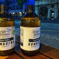 Very tasty Kombucha at Vegitat - Klybeckstrasse in Basel
