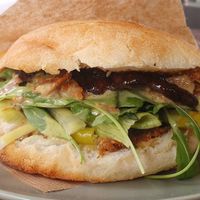 Vegan Kebab at Vegitat - Klybeckstrasse in Basel