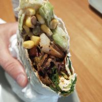 Wonderfully tasty kebab at Vegitat - Klybeckstrasse in Basel