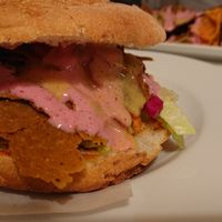 Vegane Dönertasche at Vegitat - Klybeckstrasse in Basel