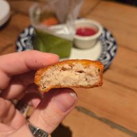 Nuggets inside at PIZZERIA 8 - Minami Horie - ピッツェリア エイト in Osaka