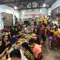 During new moon dinner at Tam Quang Minh in Hoi An
