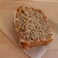 banana bread 3,50€ at Grow Yoga Cafe in Barcelona