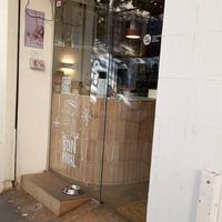 outside at Grow Yoga Cafe in Barcelona