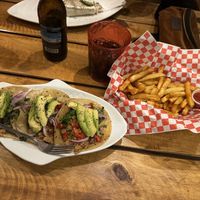 Tacos with soy meet   at Pez Paredón in El Paredon