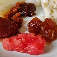 Desert at Escola Senac Pelourinho in Salvador