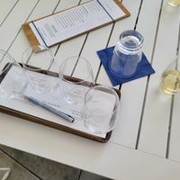 4 wines included in the tasting #Veganuary at Migration Winery in Napa