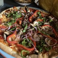 Pizza  at Albi Urban Cafe in Frigiliana