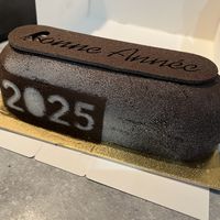 Entremet de nouvel an « Café inn" vegan au café 🌱 #Veganuary at Eric Gourdin Boulangerie in Beloeil