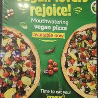 Vegan Pizza at Pizza Twist in Chesapeake