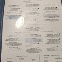Menu at Spruzzo in West Palm Beach