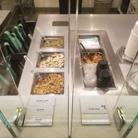 Nuts are vegan at Salata in Spring