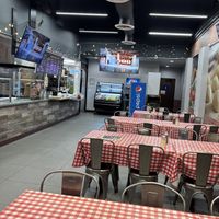 inside   at Pizza Worx  in Los Angeles