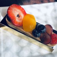 Gluten free mixed fruit tart  at ID-eclair in Pasadena