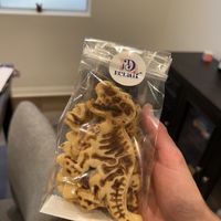 Dino cookies 🦖   at ID-eclair in Pasadena