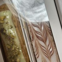 Pastries (pistachio eclair and napoleon)   at ID-eclair in Pasadena