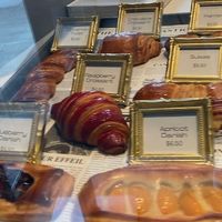 Sweet pastry bread options with fruits and chocolates at ID-eclair in Pasadena