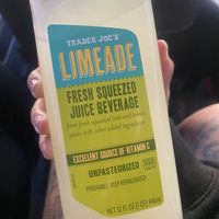 Current Obsession - Tastes Like Summertime - Limeade 😋(Don’t Recommend If You’re Watching Your Sugar Intake)  at Trader Joe's in Modesto