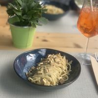 Vegan Carbonara #Veganuary at nabu in Siracusa