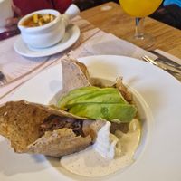 Sombrero vueltiao vegano at Crepes & Waffles - Centro Comercial Palatino in Bogota