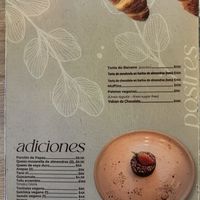 Desserts and extras  at Artesano Organic and Fresh Food in Barranquilla