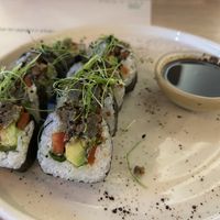 Sushi de lentejas  at Artesano Organic and Fresh Food in Barranquilla