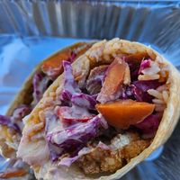 Buritto vegano at Taco Fresco  in Rutland