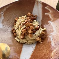  Carbonara  at Berro Bistrot in Gran Canaria