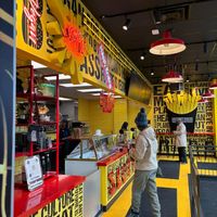 The counter at Slutty Vegan in Baltimore