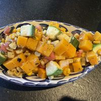 Grilled veggies   at Sergio's Cantina in Kaanapali