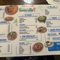Menu  at Tacos Sonorita Olas Atlas in Puerto Vallarta