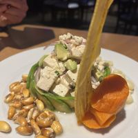 Vegan cevichee  at Serva Peruvian Cuisine in Hailey