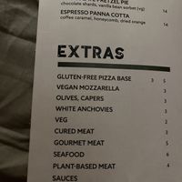 Desserts and extras   at Smokin Joe's Pizza & Grill in Ashgrove