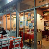 tables inside and outsida at S and S Indian Restaurant in Hua Hin