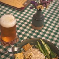 IPA and Pasta  at STAY GOLD in Koh Phangan