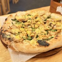 Mushroom pizzaa  at STAY GOLD in Koh Phangan