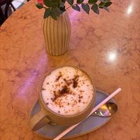 Chestnut latte  at Sweet Love Caffe in Vilnius