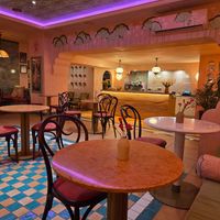 Inside at Sweet Love Caffe in Vilnius