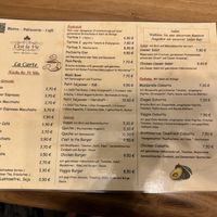 Menu 1  at C'est La Vie - Friedrichstraße in Bonn
